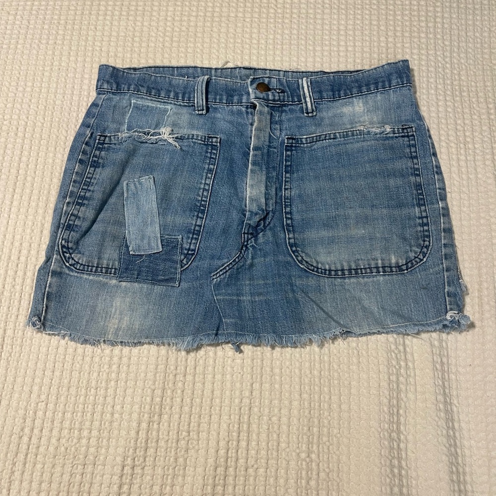 Vintage Dee Cee Denim Mini Skirt Sz. Small